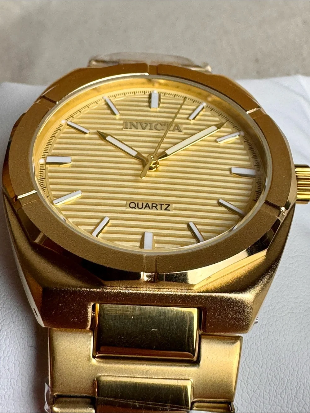 Invicta Celestial Polaris Gold-tone 42mm Quartz Watch 69207 NWT